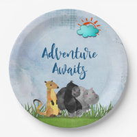 Adventure Awaits - Gorilla Hippo and Meerkat