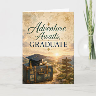 Adventure Awaits Graduate Card