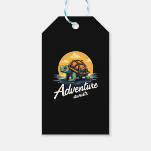 Adventure Awaits is Hiking Adventures is Outdoor A Gift Tags