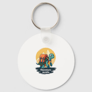 Adventure Awaits is Hiking Adventures is Outdoor A Key Ring