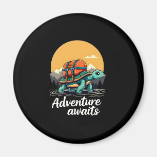 Adventure Awaits is Hiking Adventures is Outdoor A Magnet