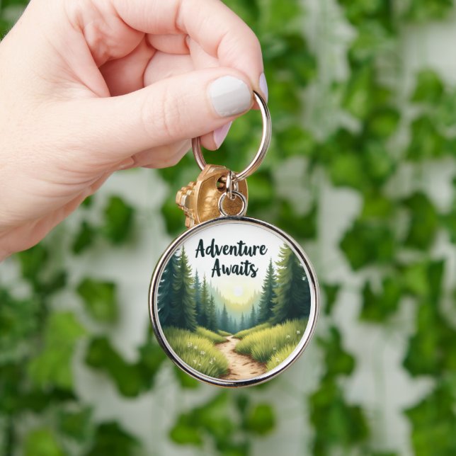 Adventure Awaits Key Chain (Hand)