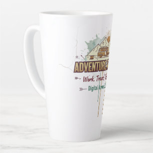 Adventure Awaits Latte Mug