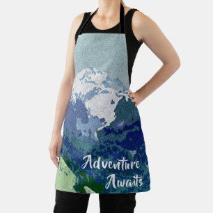 Adventure Awaits Mountain Apron