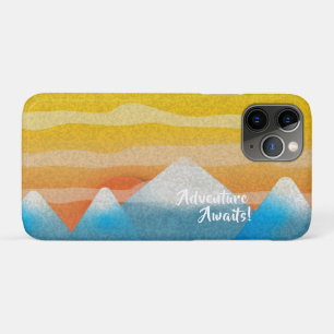 Adventure Awaits Mountain Sunset Case-Mate iPhone Case
