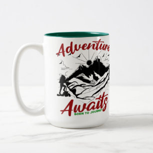 Adventure Awaits Mug Motivational Travel Quote Cup