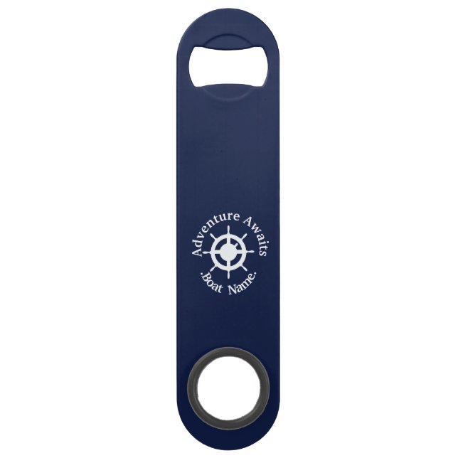 Adventure Awaits. Name Your Boat. (Front)