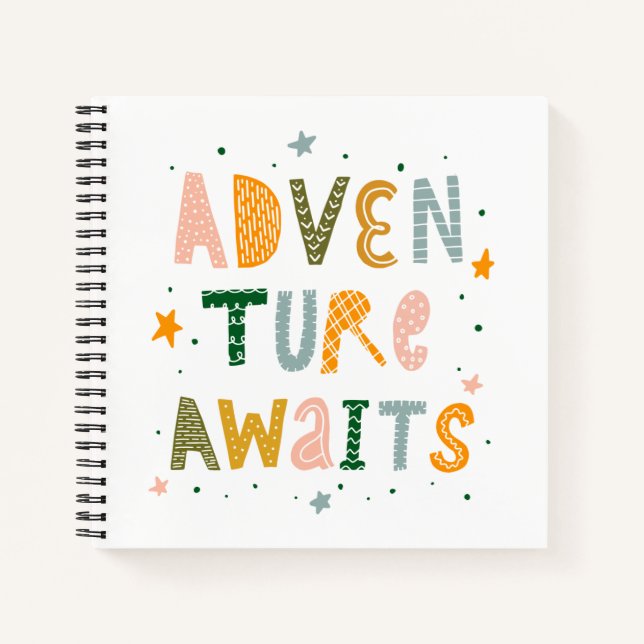 Adventure Awaits Notebook (Front)