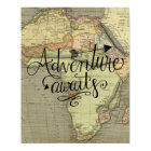 Adventure Awaits Old World Map