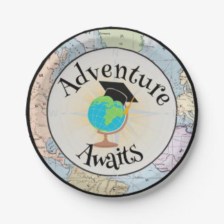 Adventure Awaits Party Plates