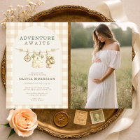 Adventure Awaits Photo Baby Shower