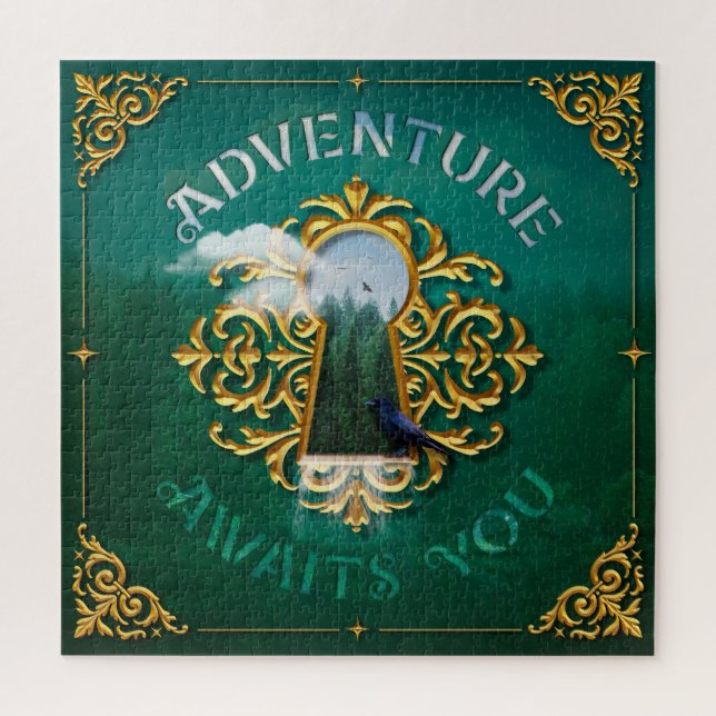 Adventure Awaits Puzzle (20x20) (Vertical)