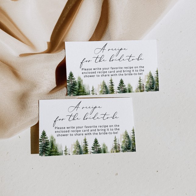 Adventure awaits rustiv Recipe for the bride to be Enclosure Card (Creator Uploaded)