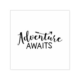 Adventure Awaits Self-inking Stamp