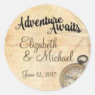 Adventure Awaits Sticker