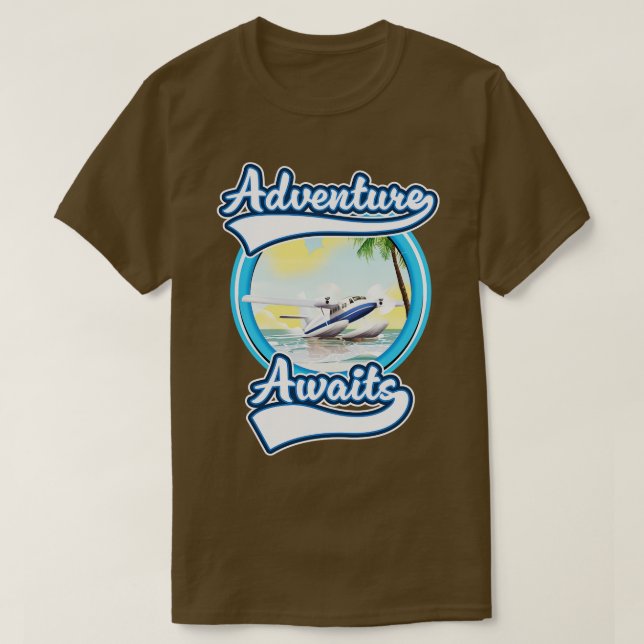 Adventure Awaits T-Shirt (Design Front)