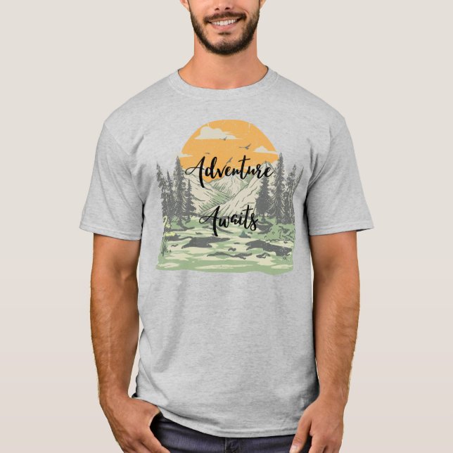 Adventure Awaits T-Shirt (Front)