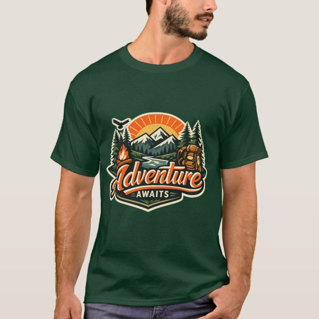 Adventure Awaits T-Shirt (Front)