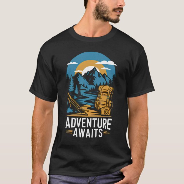 Adventure awaits T-Shirt (Front)