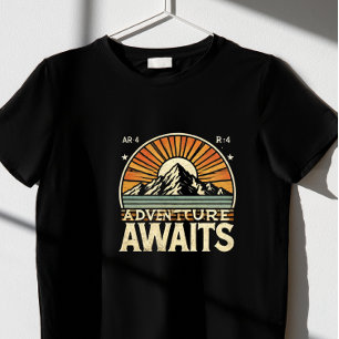 "Adventure Awaits." T-Shirt