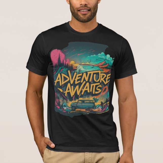 Adventure Awaits T-Shirt (Front)