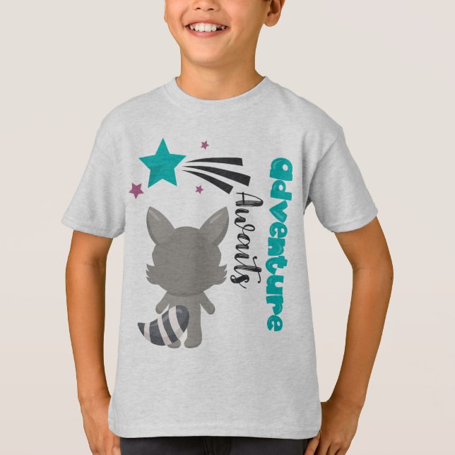 Adventure Awaits  Tagless ComfortSoft® T-Shirt (Front)