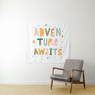 Adventure Awaits Tapestry
