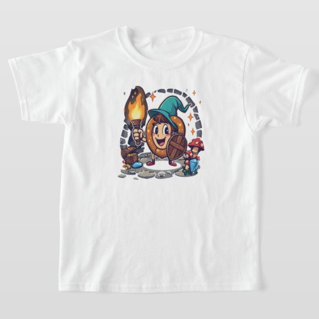 Adventure Awaits Toddler Pretzel Shirt (Laydown)