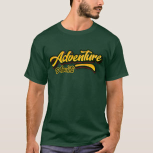 Adventure Awaits   Travel  T-Shirt