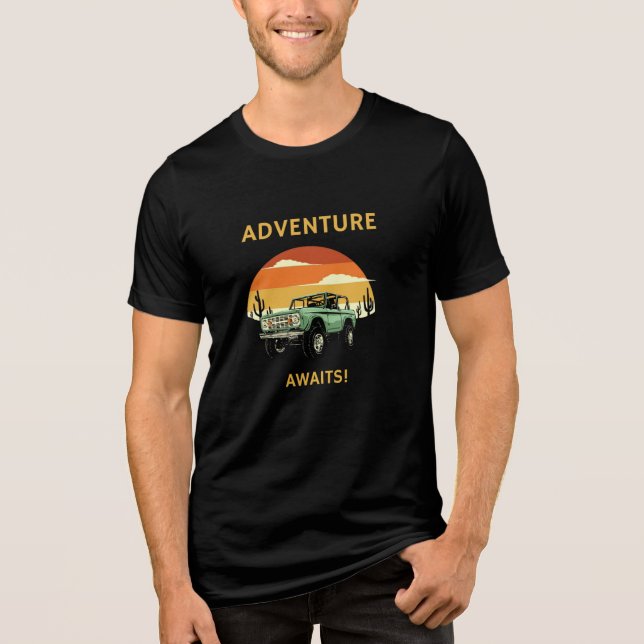 Adventure Awaits Tri-Blend Shirt (Front)