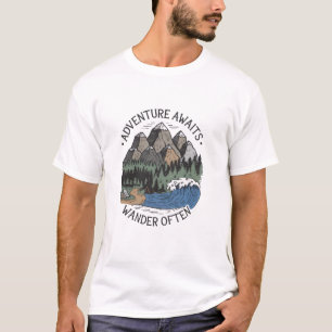 Adventure Awaits: Wander Often T-Shirt