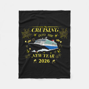 Adventure Awaits – Welcome 2026 Fleece Blanket