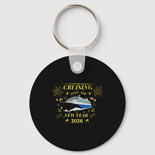 Adventure Awaits – Welcome 2026  Key Ring (Front)
