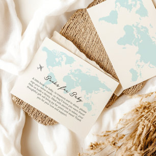 Adventure awaits, Welcome to the world  Enclosure Card