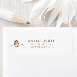 Adventure Awaits Woodland Teddy Bear Address