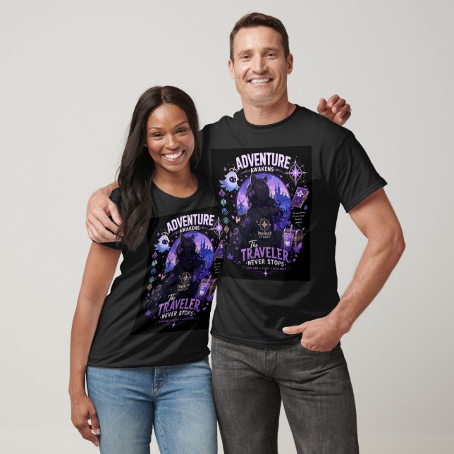 Adventure Awakens Fantasy Gamer T-Shirt (Unisex)