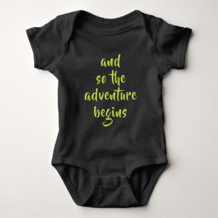 Adventure Baby Body Suit Bodysuit