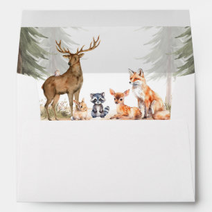 Adventure Begin Baby Shower Envelope