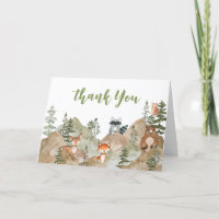 Adventure Begin Woodland Mountain Baby Shower