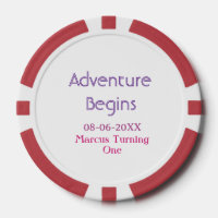 Adventure begins 1st birthday name date simple min