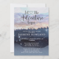 Adventure Begins Forest Mountains