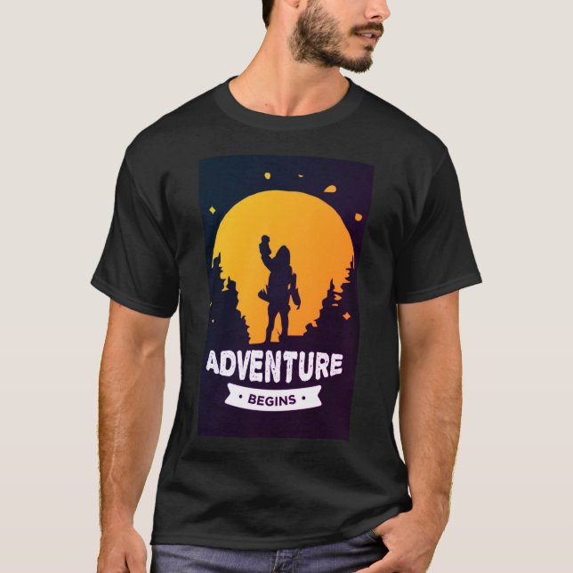 Adventure Begins T-Shirt (Front)