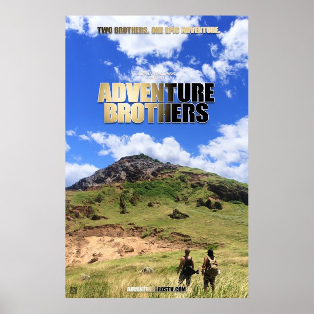 Adventure Brothers Poster (Front)