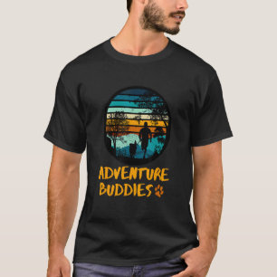 Adventure Buddies Trail Dog Labrador Retriever Bes T-Shirt