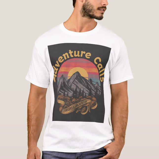 Adventure Calls T-Shirt (Front)
