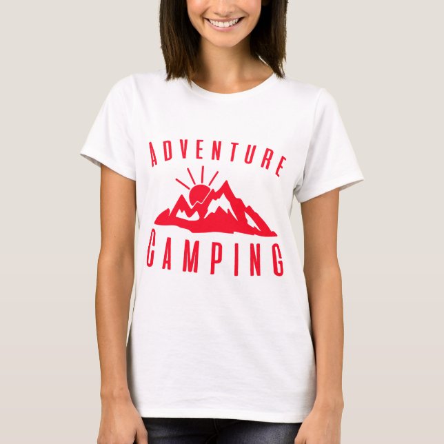 Adventure Camping T-Shirt (Front)