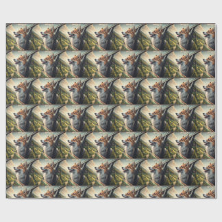 Adventure Corgi Wrapping Paper