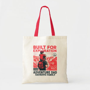 Adventure Dad – BUILT FOR EXPLORATION Tote Bag