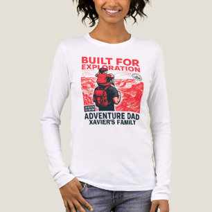 Adventure Dad – BUILT FOR EXPLORATION Tri-Blend Shirt