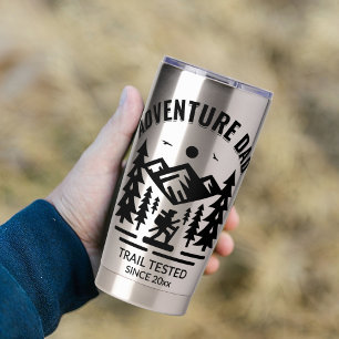 Adventure Dad Stainless Steel Custom Trail Tested Insulated Tumbler